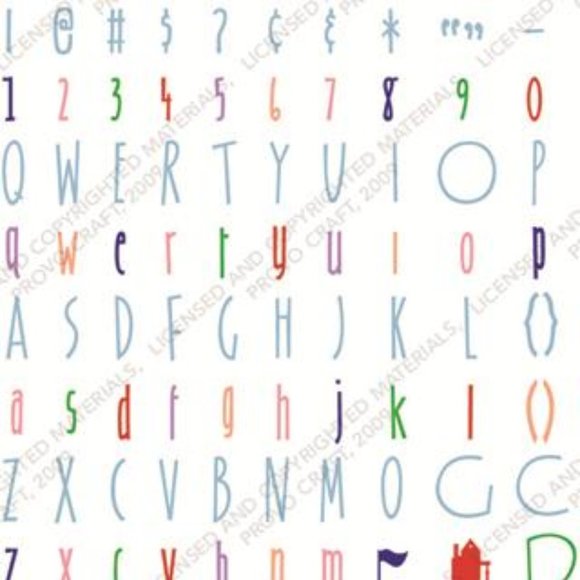 Cricut JUBILEE font - Picture 3 of 16